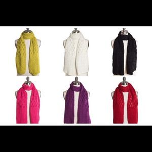 🌹 Collection 18 Crochet Honeycomb Stitch Scarves